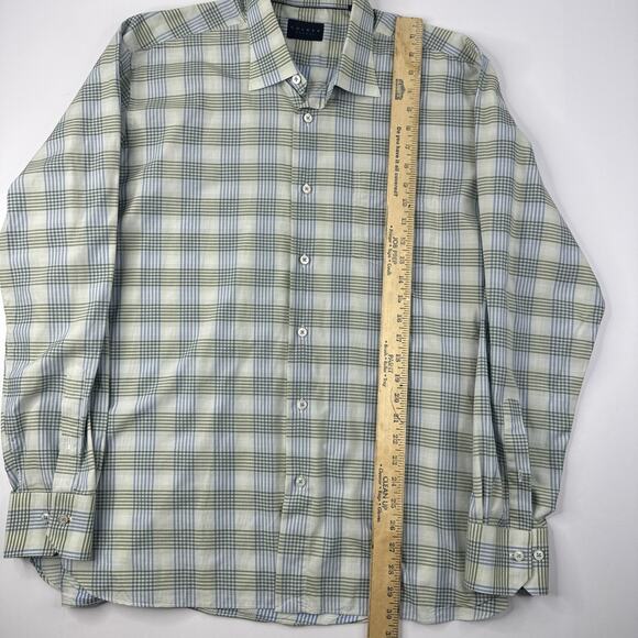 Calder Carmel Limited Edition Multicolor Plaid Button Down Shirt Large 1/150 - Picture 8 of 14